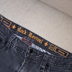 Rock Revival Women's Black Skinny Jeans